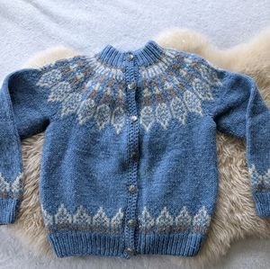 Gorgeous Vintage Wool Fair Isle Sweater